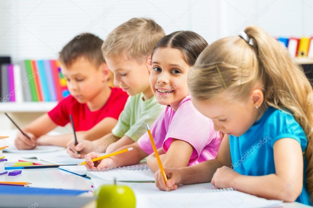 Students at Green Field Academy